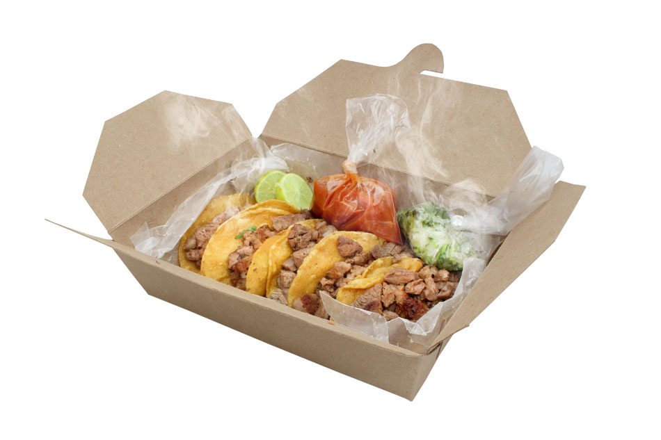 Moviente Plausible Oso polar Caja Lunch to-go | Tera Packaging